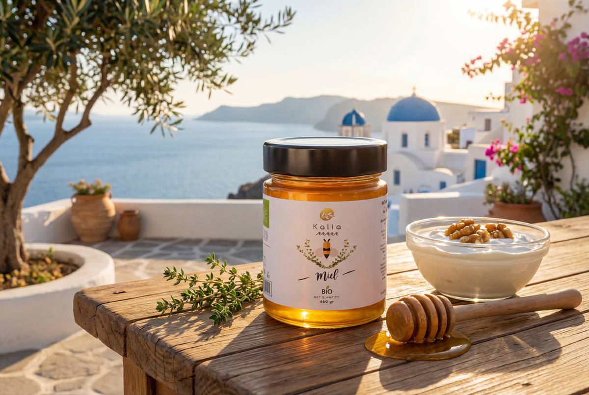Kalia Miel de Thym bio — Santorin, Grèce