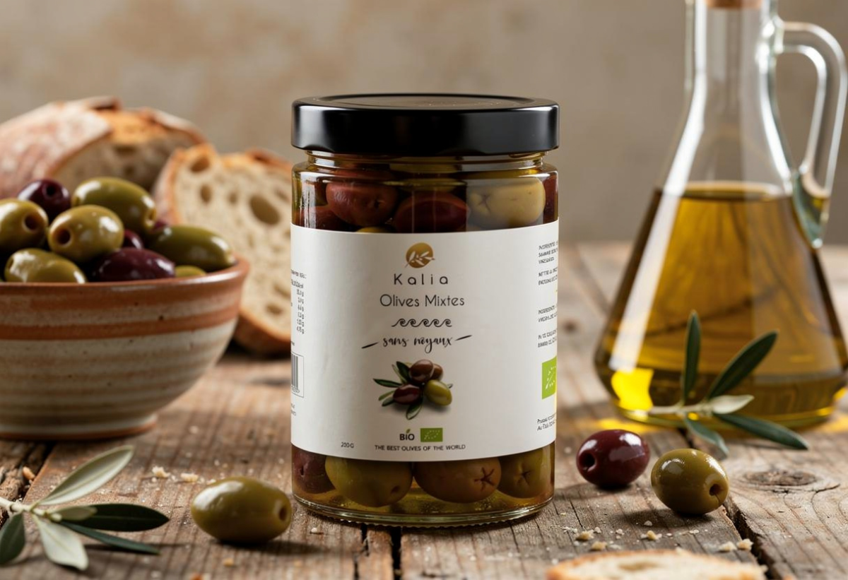 Kalia Olives Mixtes bio — terroir grec